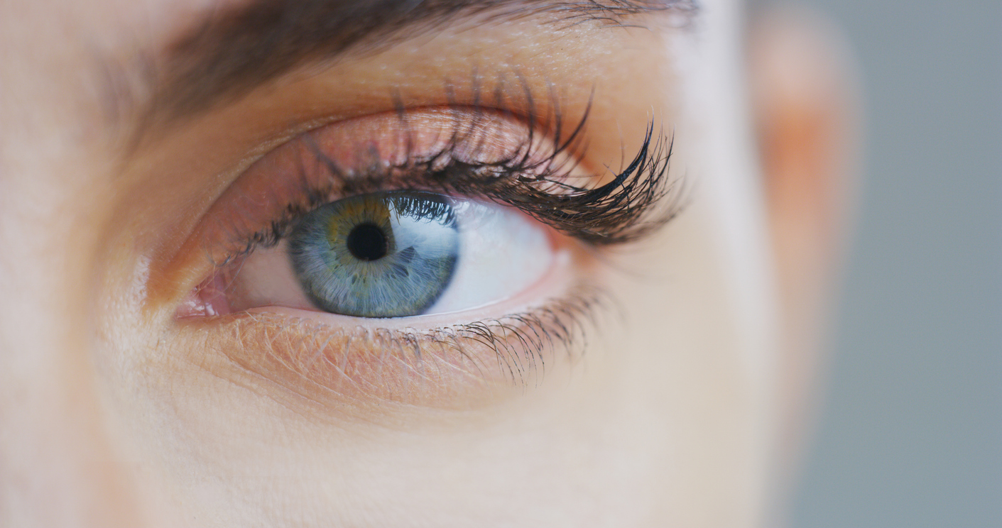 Close up of an eye as the featured image for What is Blepharitis